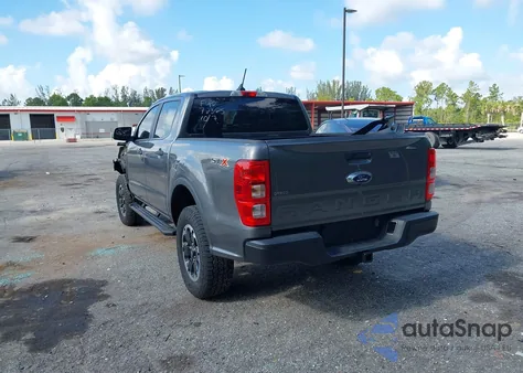 2021 Ford Ranger Xl из США, поврежденный, VIN 1FTER4EH9MLD21007